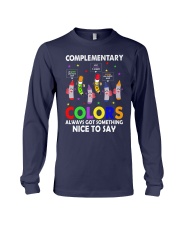 COMPLEMENTARY COLORS ALWAYS GOT SOMETHING Long Sleeve Tee thumbnail