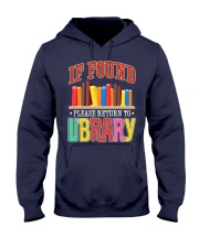 IF FOUND LIBRARY Hooded Sweatshirt thumbnail