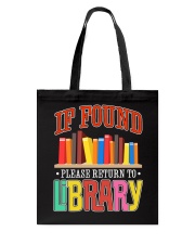 IF FOUND LIBRARY Tote Bag thumbnail