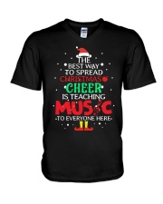 THE BEST WAY TO SPREAD CHRISTMAS CHEER V-Neck T-Shirt thumbnail