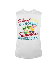 School is important But Summer Sleeveless Tee thumbnail