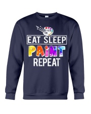 EAT SLEEP PAINT REPEAT Crewneck Sweatshirt thumbnail