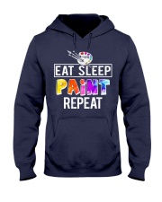 EAT SLEEP PAINT REPEAT Hooded Sweatshirt thumbnail