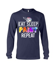 EAT SLEEP PAINT REPEAT Long Sleeve Tee thumbnail