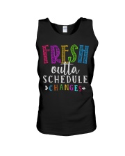 Fresh outta schedule changes Unisex Tank thumbnail