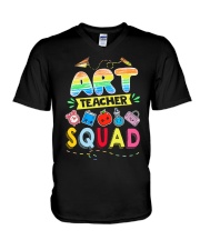 Art Teacher Squad V-Neck T-Shirt thumbnail