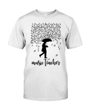 Music Teacher Classic T-Shirt front