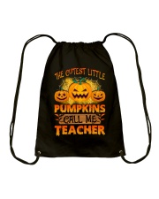 THE CUTEST LITTLE PUMPKINS CALL ME TEACHER Drawstring Bag thumbnail