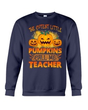 THE CUTEST LITTLE PUMPKINS CALL ME TEACHER Crewneck Sweatshirt thumbnail