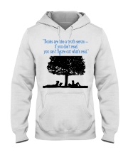 BOOKS ARE LIKE A TRUTH SERUM Hooded Sweatshirt thumbnail