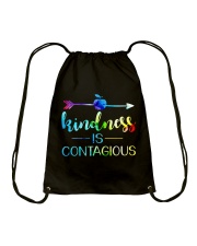 Kindness is Contagious Drawstring Bag thumbnail