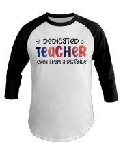 Dedicated Teacher Baseball Tee thumbnail