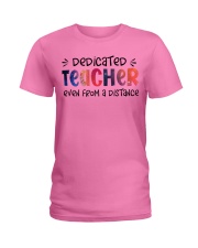 Dedicated Teacher Ladies T-Shirt thumbnail