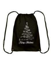 MERRY CHRISTMAS Drawstring Bag thumbnail