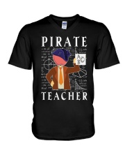 PIRATE TEACHER V-Neck T-Shirt thumbnail