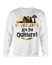 BookMarks are for Quitters Crewneck Sweatshirt thumbnail