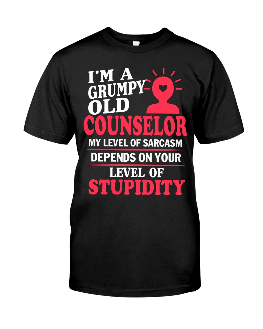 I'm a Grumpy Old Counselor Classic T-Shirt