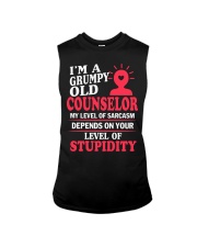 I'm a Grumpy Old Counselor Sleeveless Tee thumbnail