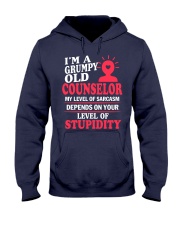 I'm a Grumpy Old Counselor Hooded Sweatshirt thumbnail