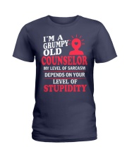 I'm a Grumpy Old Counselor Ladies T-Shirt thumbnail