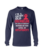 I'm a Grumpy Old Counselor Long Sleeve Tee thumbnail