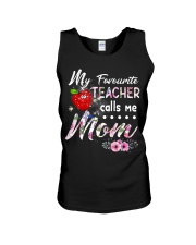 Teacher calls me Mom Unisex Tank thumbnail