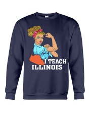 I TEACH ILLINOIS Crewneck Sweatshirt thumbnail