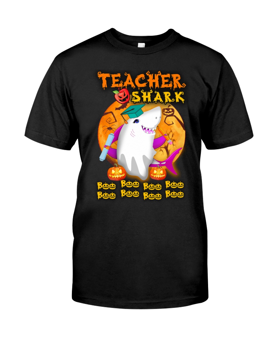 TEACHER SHARK BOO BOO BOO Classic T-Shirt