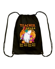 TEACHER SHARK BOO BOO BOO Drawstring Bag thumbnail