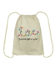 My students light up my life Drawstring Bag thumbnail