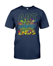 Art is an adventure that never ends Classic T-Shirt tile