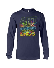 Art is an adventure that never ends Long Sleeve Tee thumbnail