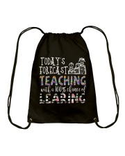 Today's forecast Teaching Drawstring Bag thumbnail