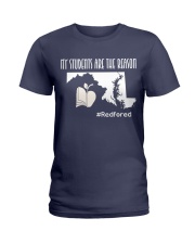 My students are the reason Ladies T-Shirt thumbnail