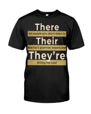 Teacher's grammar lessons Classic T-Shirt thumbnail