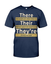 Teacher's grammar lessons Classic T-Shirt tile