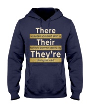 Teacher's grammar lessons Hooded Sweatshirt thumbnail