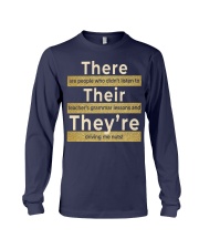 Teacher's grammar lessons Long Sleeve Tee thumbnail