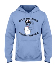 We stay work for you Hooded Sweatshirt thumbnail