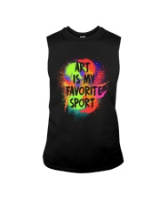 Art is my Favorite Sport Sleeveless Tee thumbnail