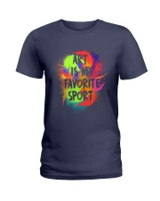 Art is my Favorite Sport Ladies T-Shirt thumbnail