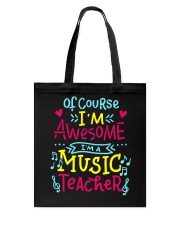 I'm a Music Teacher Tote Bag thumbnail