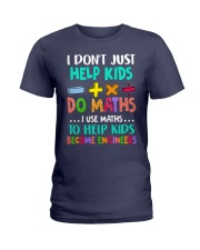 Math Help Kids Ladies T-Shirt thumbnail