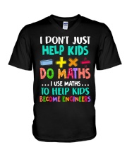 Math Help Kids V-Neck T-Shirt thumbnail