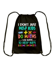 Math Help Kids Drawstring Bag thumbnail