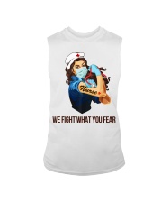 We fight what you fear Sleeveless Tee thumbnail
