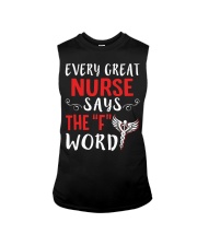 Nurse says the F Sleeveless Tee thumbnail