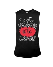 TO TEACH IS TO LOVE Sleeveless Tee thumbnail