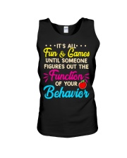 It's all fun and game Unisex Tank thumbnail