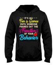 It's all fun and game Hooded Sweatshirt thumbnail
